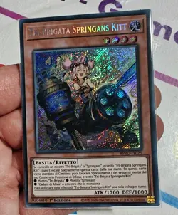 TRI-BRIGATA SPRINGANS KITT (Tri-Brigade) • Segreta BPRO-IT025 1Ed YU-GI-OH NUOVA - Image 1