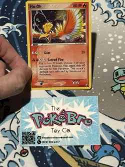 Ho-oh 27/115 Rare Unseen Forces Pokemon Card LP - Image 1