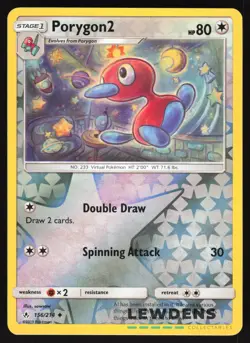 Porygon2 - 156/214 - Reverse Holo Uncommon - Unbroken Bonds - Pokemon Card - Image 1