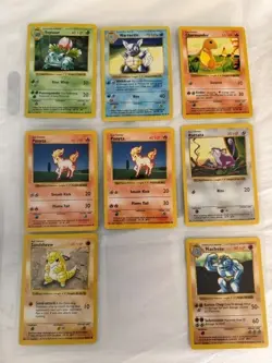 Lot of 15 Shadowless Pokemon Base Set Cards - Near Mint - Image 2