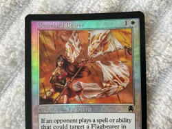 Magic the Gathering MTG 1x Foil Standard Bearer Apocalypse MP - Image 2