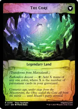MTG MATZALANTLI, THE GREAT DOOR FOIL The Lost Caverns of Ixalan NM - Image 2