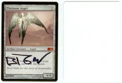 Magic MTG SIGNED Artist Proof _ Brom _ M10 SET _ PLATINUM ANGEL _ 1/50! - Image 3