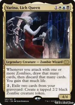 Varina, Lich Queen [2X2 - 291] - NM TCG MTG - Image 1