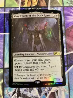 Vito, Thorn of the Dusk Rose Core Set 2021 Foil - Image 1