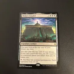 Magic: The Gathering Bolas's Citadel Rare Legendary Artifact War of the Spark - Image 1