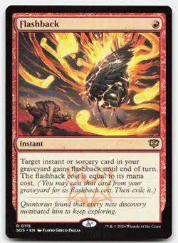 Flashback 115 Rare Secrets of Strixhaven Magic: The Gathering Near Mint - Image 1