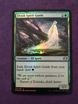 Elvish Spirit Guide [Dominaria Remastered] Foil NM MTG - Image 1