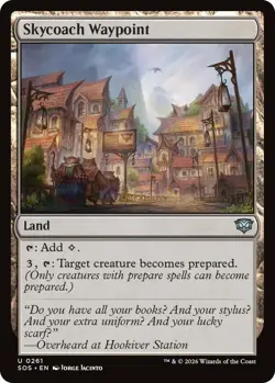 x4 Skycoach Waypoint U MTG Secrets of Strixhaven M/NM, English - Image 1