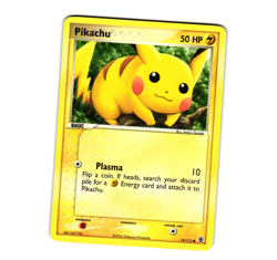 Pokemon Pikachu 74/112 FireRed & LeafGreen Common LP - Image 1