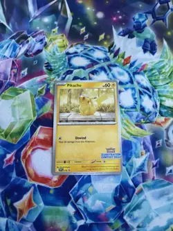 Pikachu 214 (Illustration Contest 2024) 214 Scarlet & Violet Promo Cards Regular - Image 1
