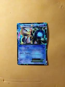 Pokemon TCG Mewtwo EX BW45 Black & White Black Star Promo Ultra Rare Card HP - Image 1