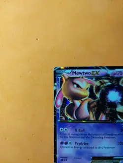 Pokemon TCG Mewtwo EX BW45 Black & White Black Star Promo Ultra Rare Card HP - Image 2