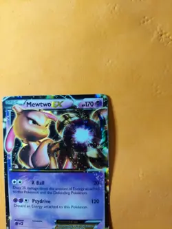 Pokemon TCG Mewtwo EX BW45 Black & White Black Star Promo Ultra Rare Card HP - Image 3