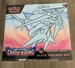 Pokemon TCG Chaos Rising Pokemon Center Exclusive ETB New Sealed - Image 1