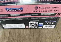 Pokemon TCG Chaos Rising Pokemon Center Exclusive ETB New Sealed - Image 2