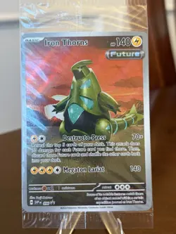 SEALED Pokemon Iron Thorns SVP 098 Temporal Forces Holo Black Star Promo NM - Image 1