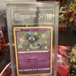 Dreepy SV060/SV122 Shining Fates: Shiny Vault Holo TAG 10 Gem Mint Pokemon TCG - Image 4