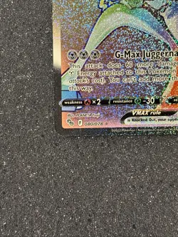Pokemon TCG Melmetal VMAX Holo Ultra Rare Card 080/078 - Image 5
