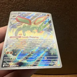 Pokemon TCG Flygon Full Art Holo Illustration Rare 101/094 Me02 Phantasmal Flam… - Image 5