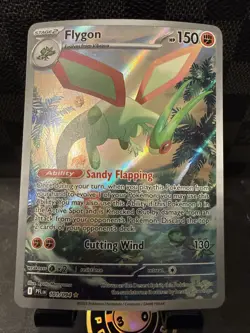 2025 Pokemon Phantasmal Flames Flygon Illustration Rare #101/094 - Image 1