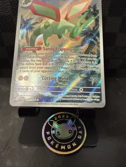 2025 Pokemon Phantasmal Flames Flygon Illustration Rare #101/094 - Image 3