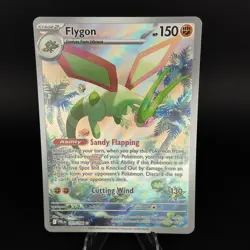 Flygon 101/094 ILLUSTRATION RARE Phantasmal Flames Pokemon Holo NM/M - Image 1