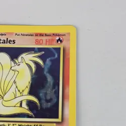 Pokemon TCG Ninetales 12/102 Black Flame Base Set Holo Rare WoTC Wizards Mp - Image 4