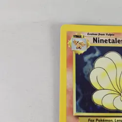 Pokemon TCG Ninetales 12/102 Black Flame Base Set Holo Rare WoTC Wizards Mp - Image 5