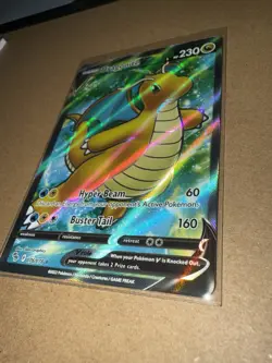 Dragonite v (Full Art) 076/078 Pokemon Go Holo Ultra Rare Near Mint - Image 5