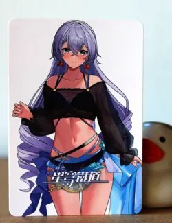 Honkai : Star Rail Card - Bronya + sexy outfit - Full Art - Foil - Fan card ʘʘ - Image 5