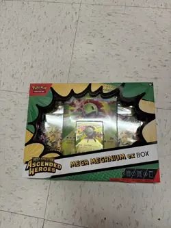 Pokemon TCG: Mega Evolution Ascended Heroes Meganium Factory Sealed EX Box - Image 1