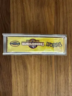 1999 Pokemon Thunderstorm Theme Deck Factory Sealed WOTC with Acrylic case - Image 3