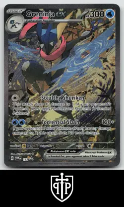 Pokemon - Greninja ex 132 Scarlet & Violet - Holo Black Star Promo - NM - Image 1