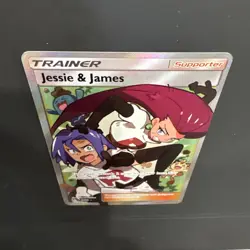 Pokemon Hidden Fates Jessie and James Full Art Trainer Supporter 68/68 🔥MINT!!! - Image 3