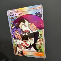 Pokemon Hidden Fates Jessie and James Full Art Trainer Supporter 68/68 🔥MINT!!! - Image 4