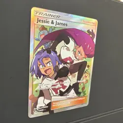 Pokemon Hidden Fates Jessie and James Full Art Trainer Supporter 68/68 🔥MINT!!! - Image 5