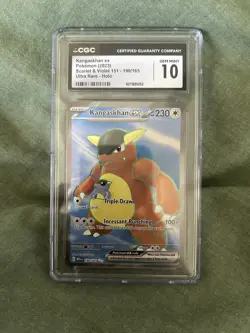 Pokemon TCG Kangaskhan EX SV 151 190/165 GEM MT 10 - Image 1