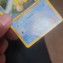 Wizards Pokemon TCG Gym Heroes Misty's Psyduck W stamp 54/132 Common 1999 50 HP - Image 3