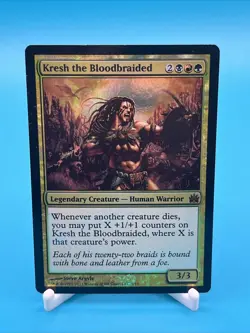 Kresh the Bloodbraided From the Vault: Legends Foil - Image 1