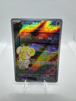 Pokemon: Fidough Secret Rare Full Art Holo Scarlet & Violet 213/198 TCG - Image 1