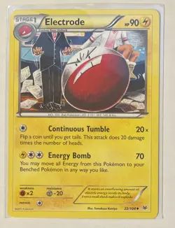Electrode - 22/108 Roaring Skies - Pokemon TCG - 2015 - Image 1