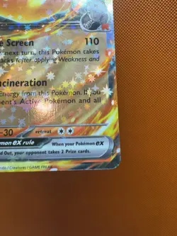 Team Rockets Moltres ex 031/182 Destined Rivals Pokemon TCG NM 1913 - Image 5