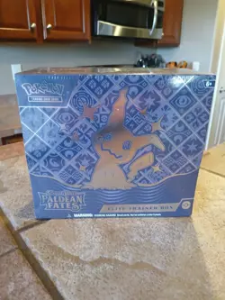 Pokemon TCG Paldean Fates Elite Trainer Box ETB Sealed (HAS BOXWEAR/WRAPWEAR) - Image 2