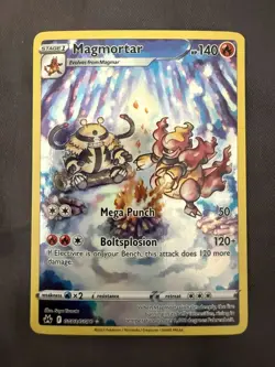 Magmortar GG03/GG70 - Crown Zenith Galarian Gallery Holo - Pokemon TCG - Image 1