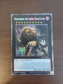 Yugioh Mercurium the Living Quicksilver BPRO-EN084 Starlight Rare 1st Edition NM - Image 1