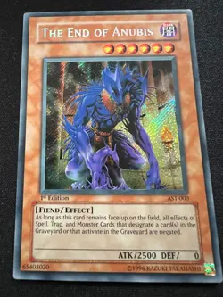 Yu-Gi-Oh! The End of Anubis (LP/NM) Secret AST-000 Ancient Sanctuary 1st Edition - Image 1
