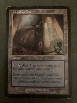 MP Cabal Coffers MTG Torment 139/143 Regular Uncommon - Image 1