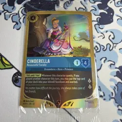 Disney Lorcana Cinderella - Resourceful Traveler New sealed unopened 47/P3 promo - Image 1