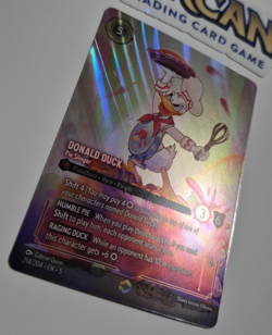 Disney Lorcana Shimmering Skies Enchanted Donald Duck Pie Slinger NM Rare - Image 3
